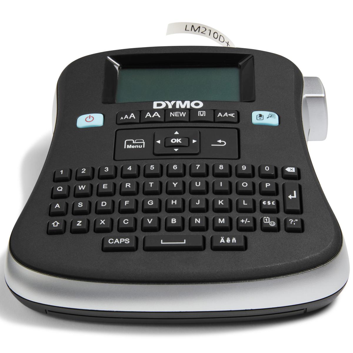 DYMO LabelManager 210D+ Label Maker | Desktop Label Printer | Portable Label Maker with QWERTY Keyboard | Large Display & One-Touch Smart Keys | For Home & Office