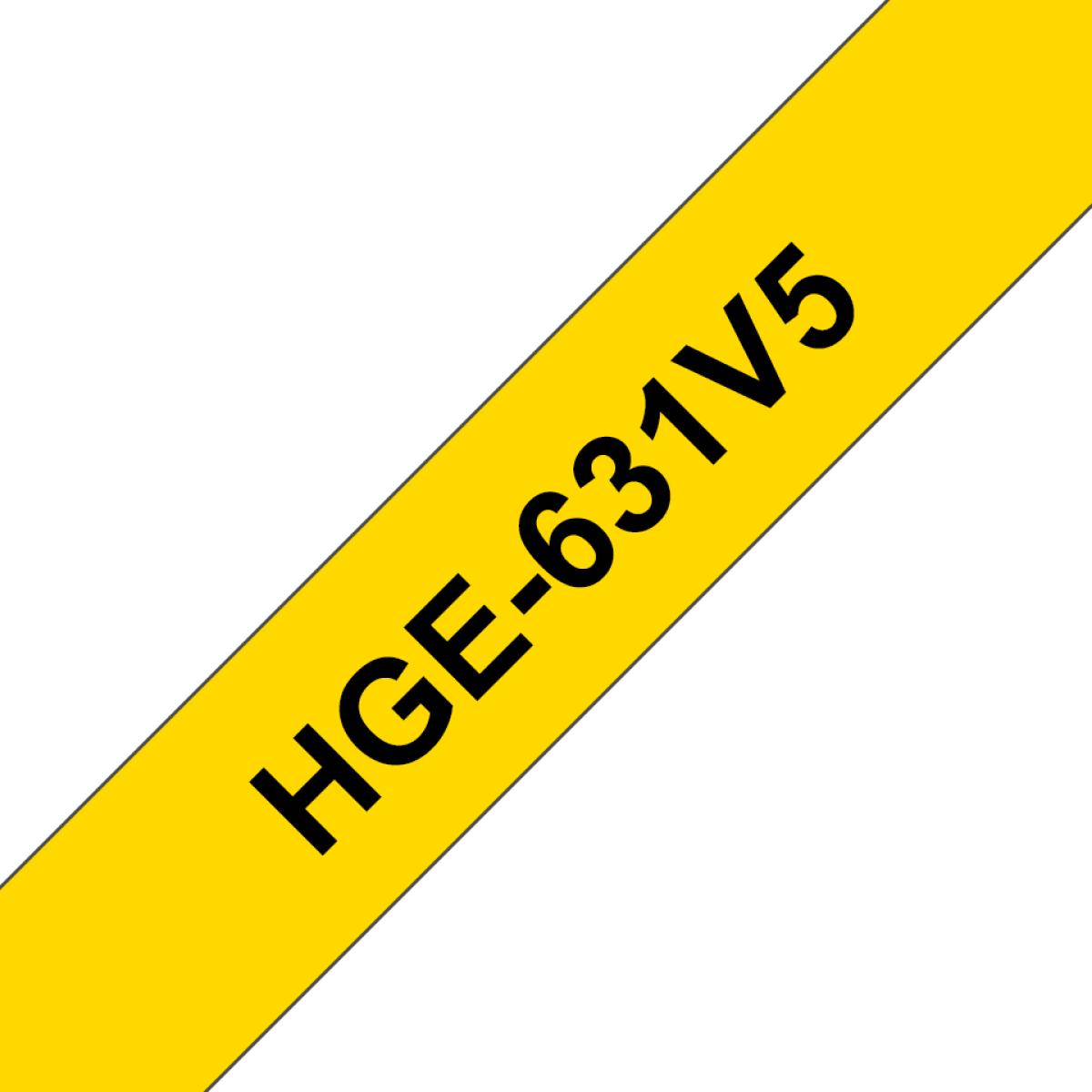Brother HGE-631V5 label-making tape