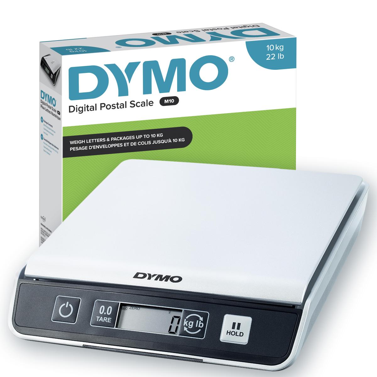 DYMO M10 Digital Package & Shipping Scale | up to 10KG Capacity | 20 cm x 20 cm