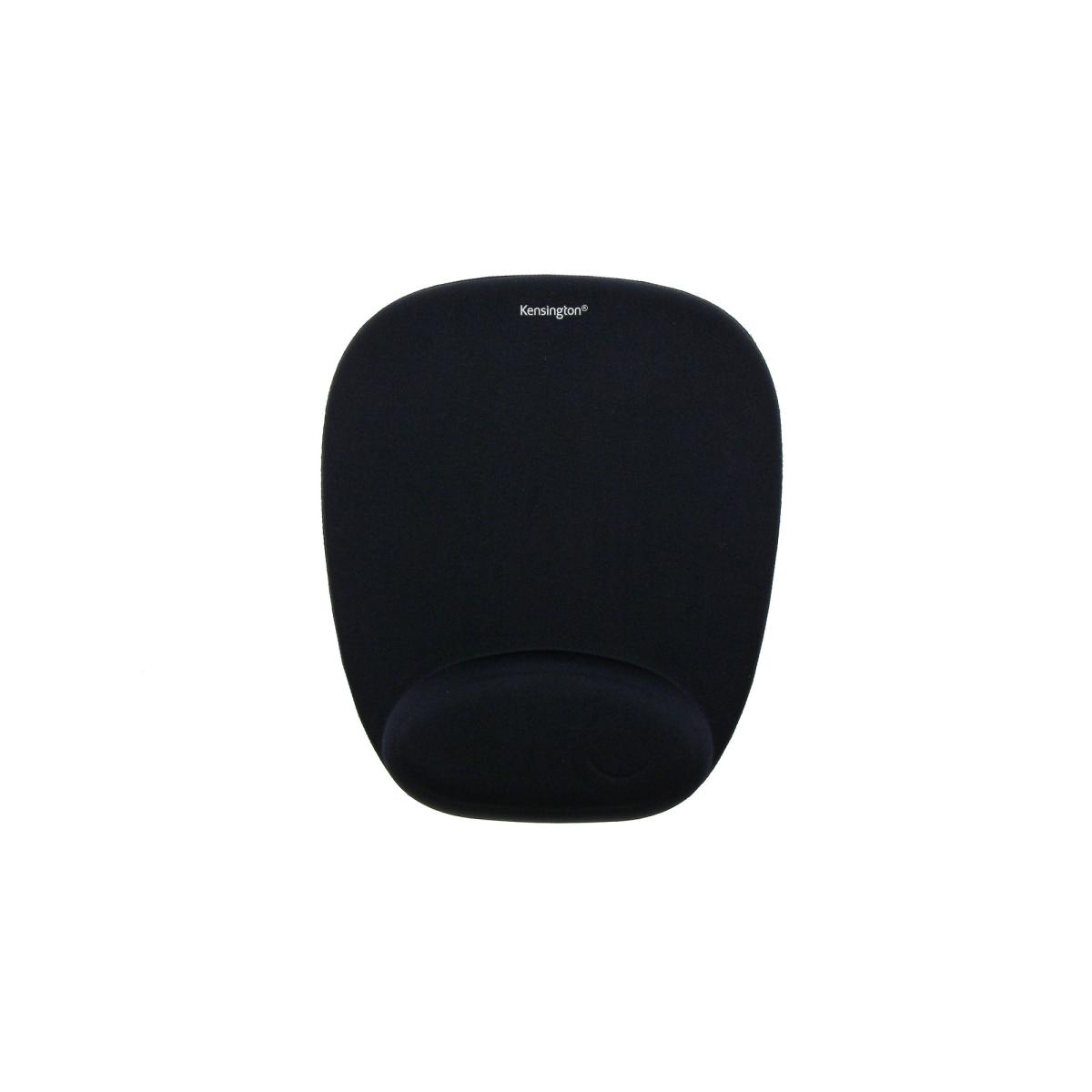 Kensington Foam Mousepad with Integral Wrist Rest Black