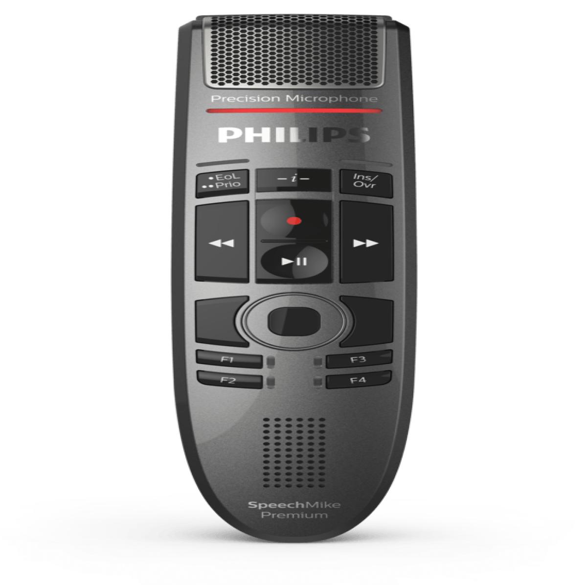Philips SpeechMike Premium Touch Grey, Metallic