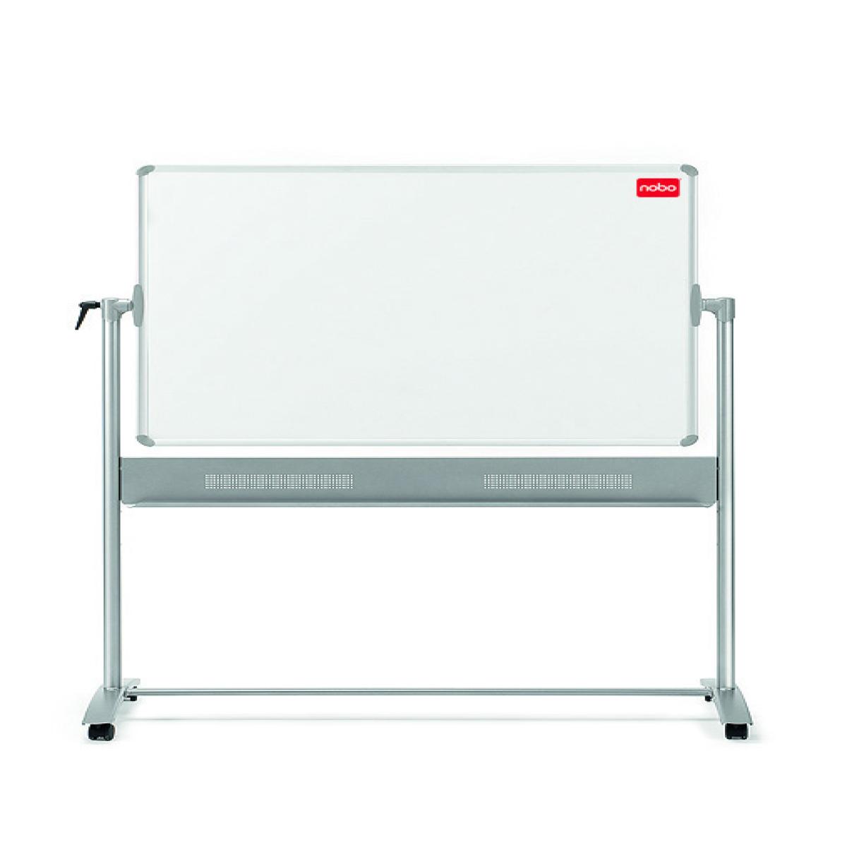Nobo Impression Pro Steel Magnetic Mobile Whiteboard 1200x900mm