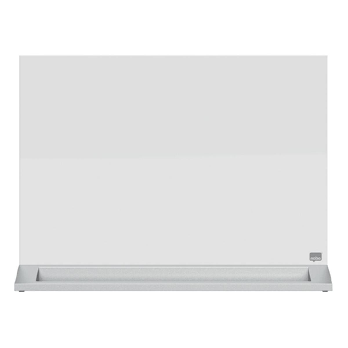 Nobo Freestanding Magnetic Glass Desktop Whiteboard 58,5x44,7cm