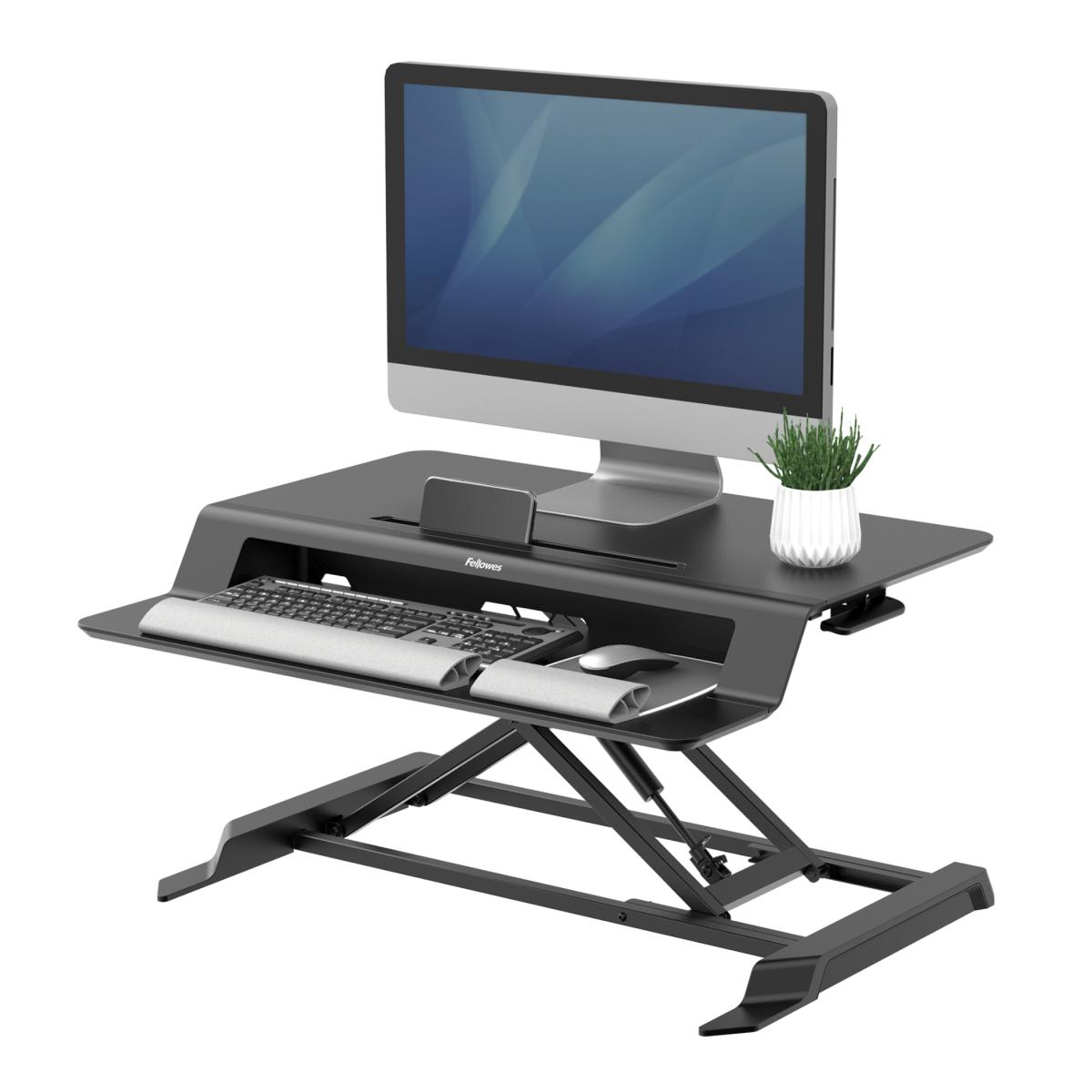 Fellowes 8215001 Lotus LT Sit-Stand Workstation