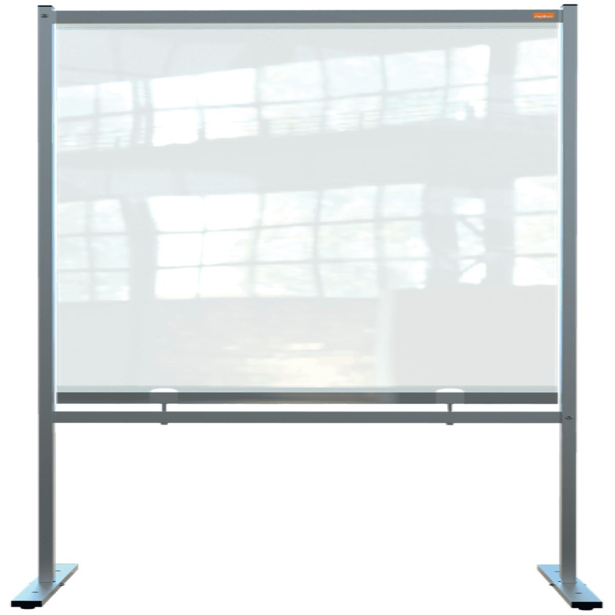 Nobo 1915558 magnetic board Grey, Transparent