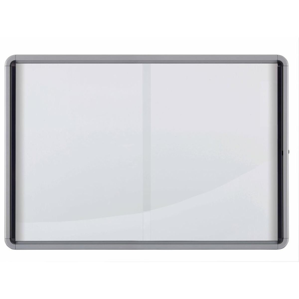 Nobo Premium Plus Magnetic Lockable Notice Board Sliding Door 27xA4