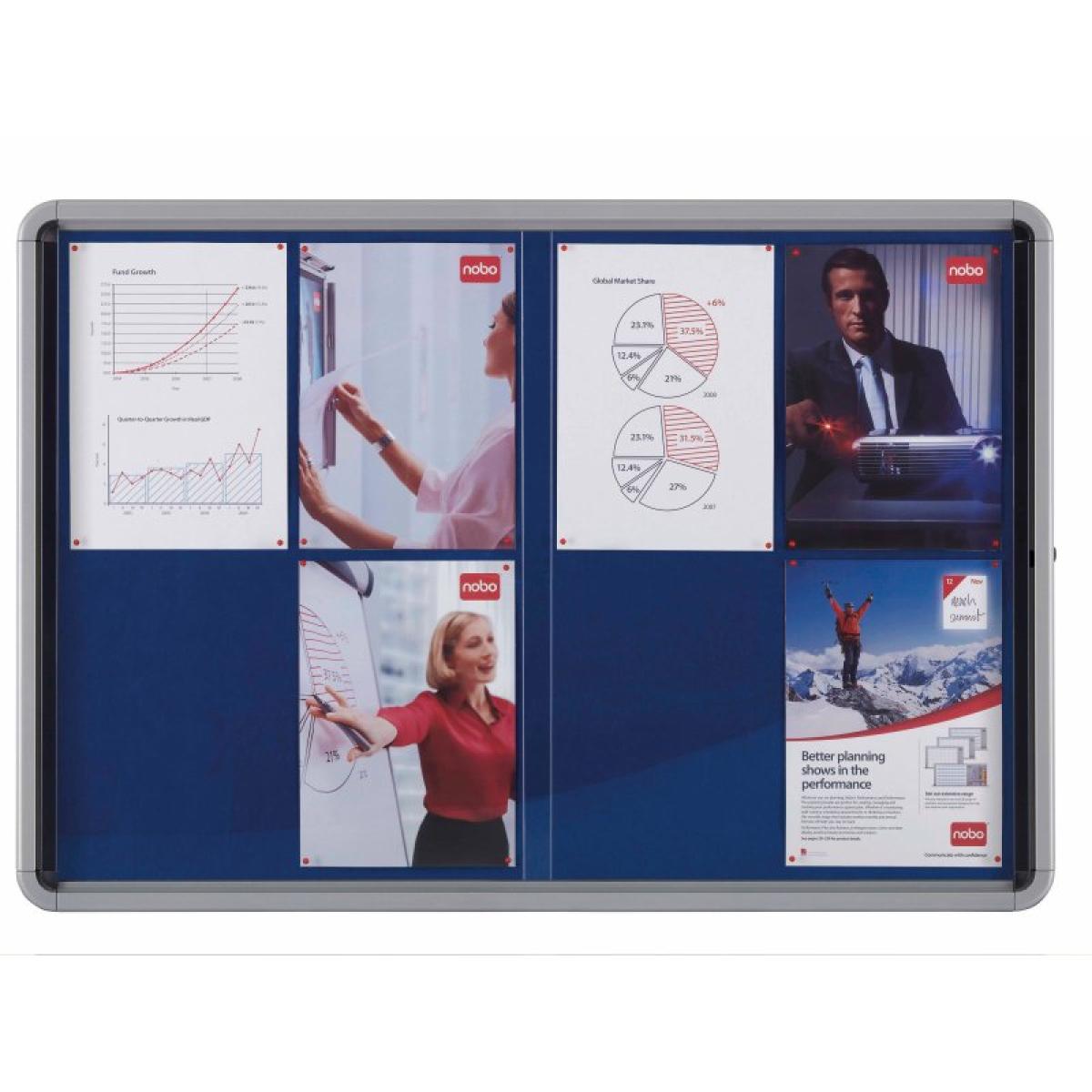 Nobo Internal Glazed Case Fabric 12xA4