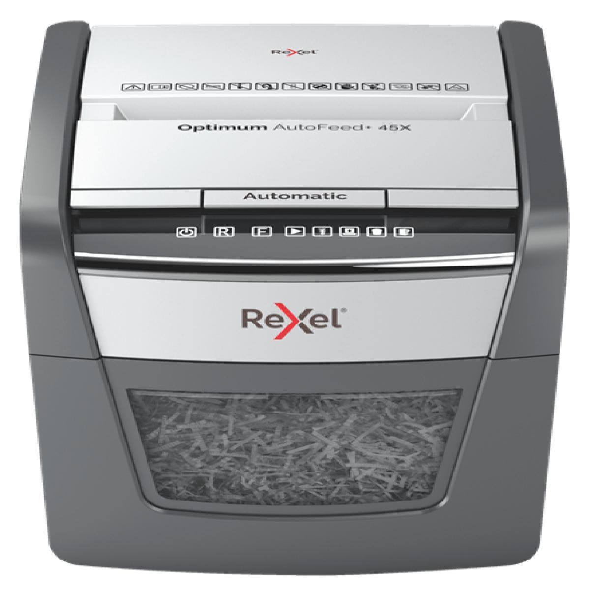 Rexel Optimum AutoFeed 45X Cross Cut Shredder