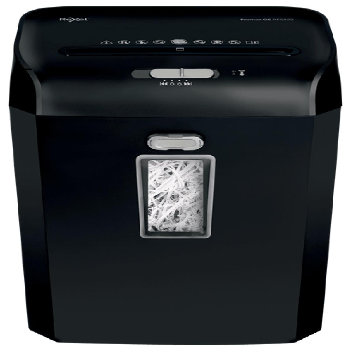 Rexel ProMax QS RES823 paper shredder Strip shredding 60 dB 22 cm Black