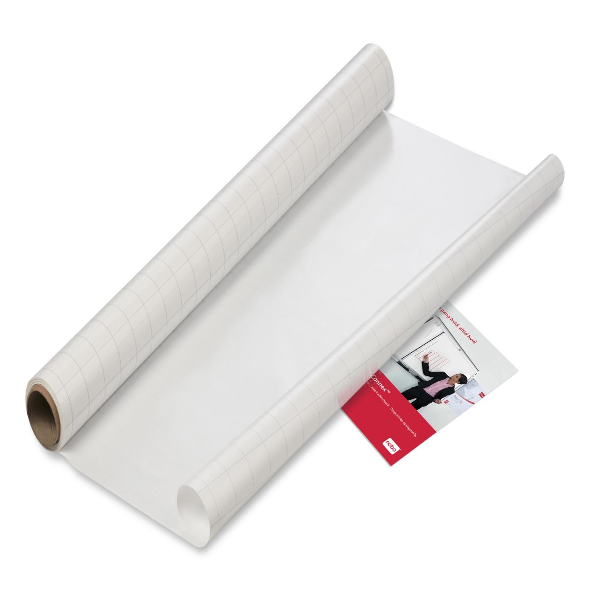 Nobo Instant Whiteboard Dry Erase Sheets 600x800mm Grid Foil
