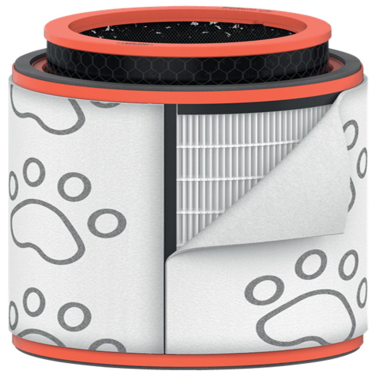 Leitz Pet 3-in-1 HEPA Filter Drum for TruSens Z-3000 / Z-3500 Large Air Purifier