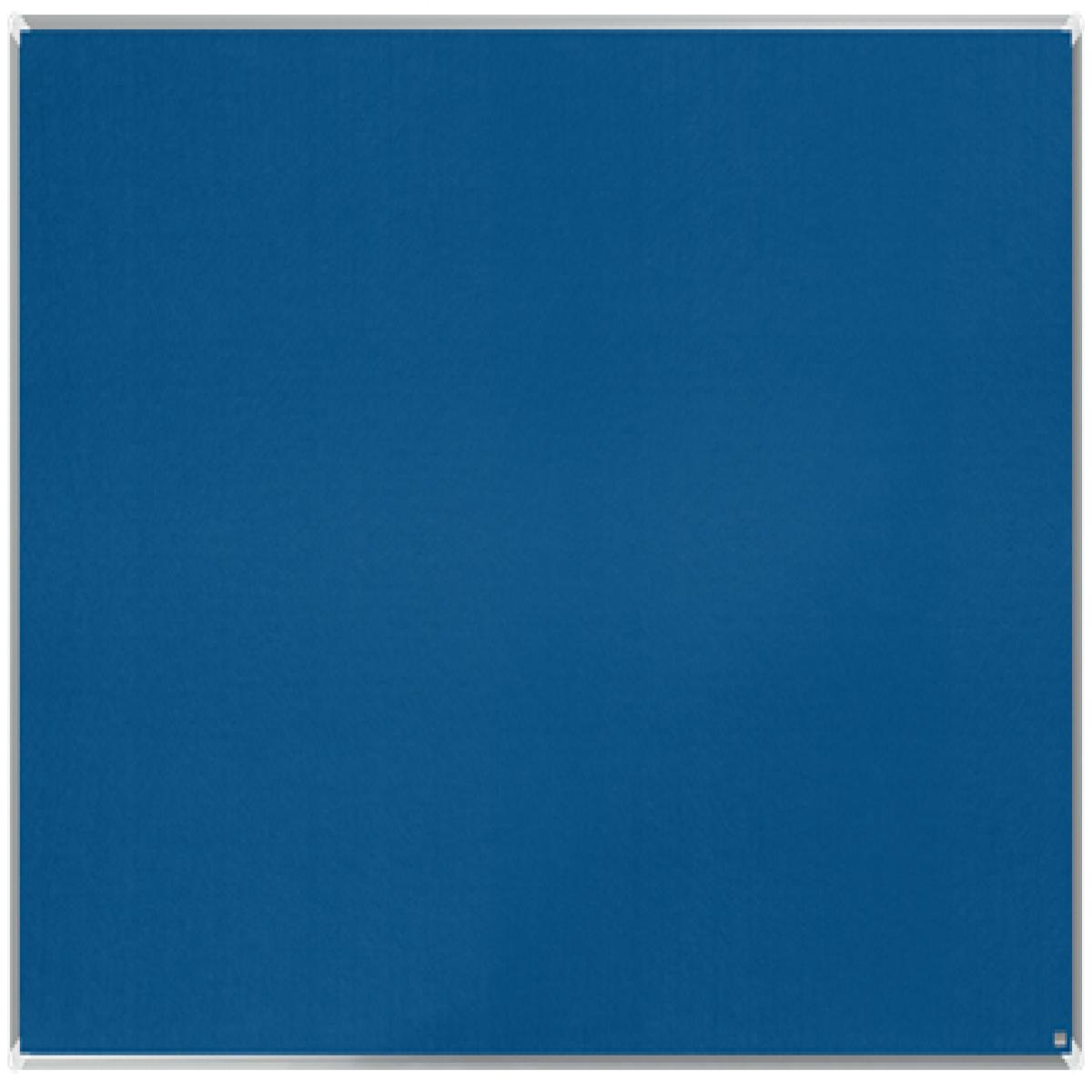 Nobo 1915192 Premium Plus Blue Felt Notice Board 1800x1200mm
