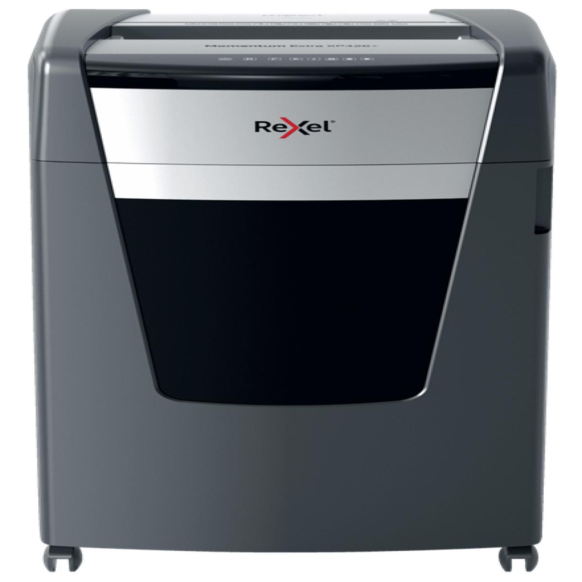 Rexel Momentum Extra XP426+ Jam Free Cross Cut Paper Shredder P4