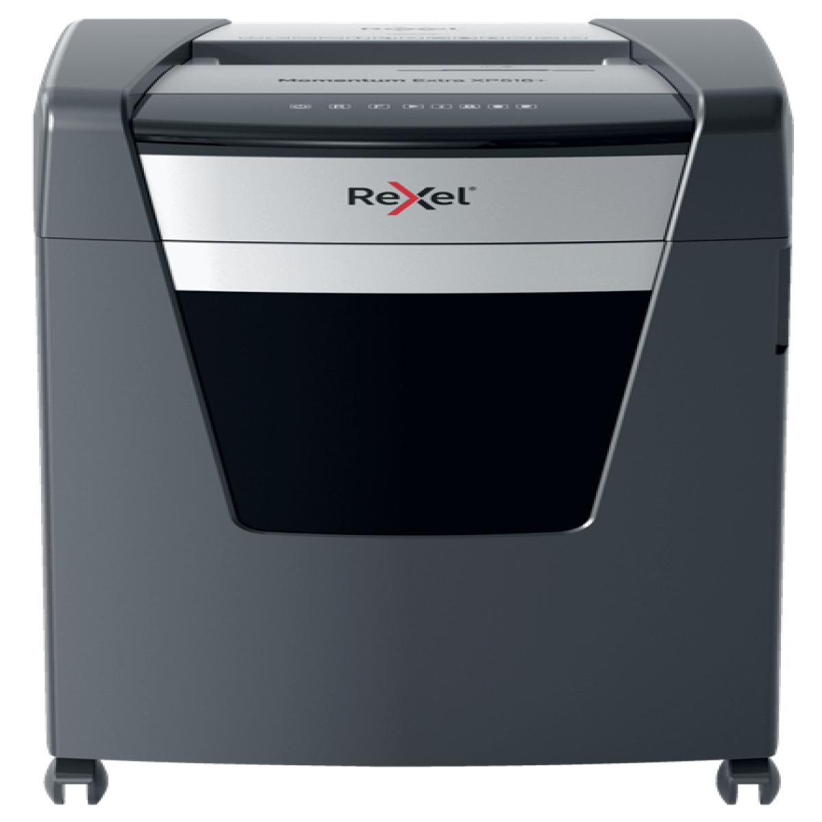 Rexel Momentum Extra XP516+ Jam Free Micro Cut Paper Shredder P5