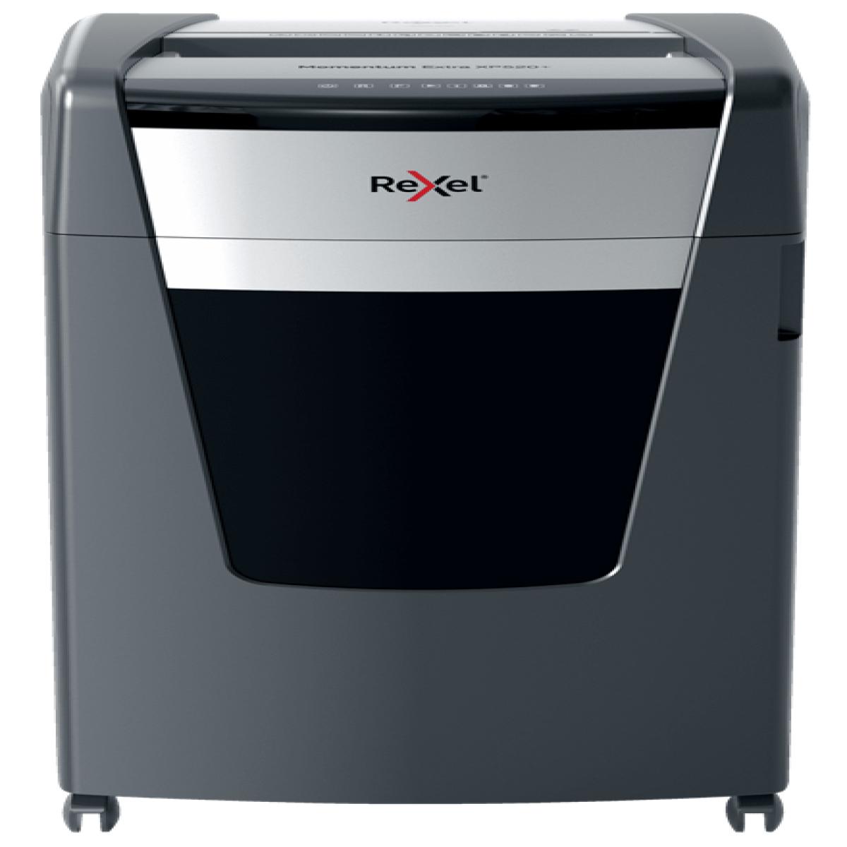 Rexel Momentum Extra XP520+ Jam Free Micro Cut Paper Shredder P5