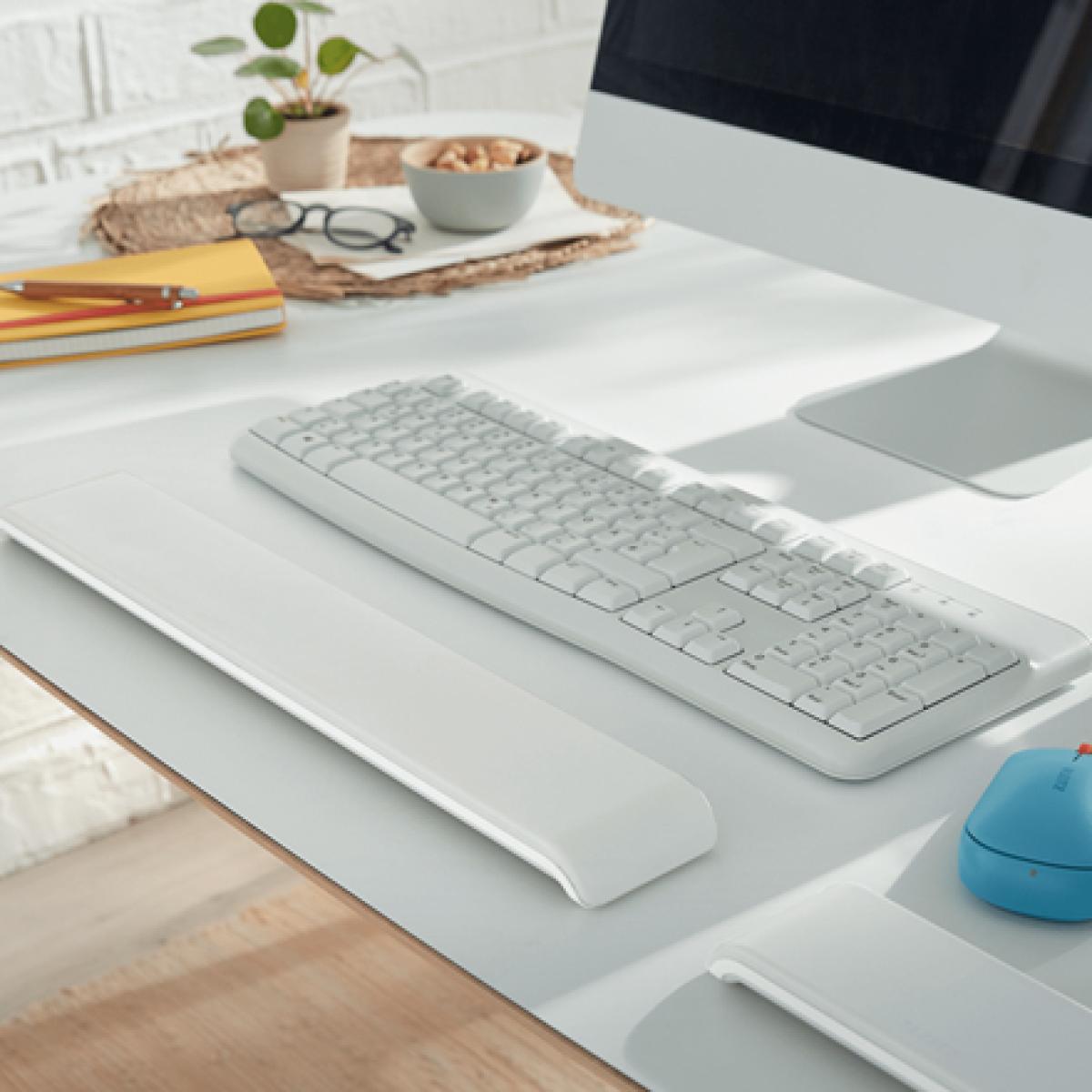 Leitz Cosy Adjustable Keyboard Wrist Rest Light Grey