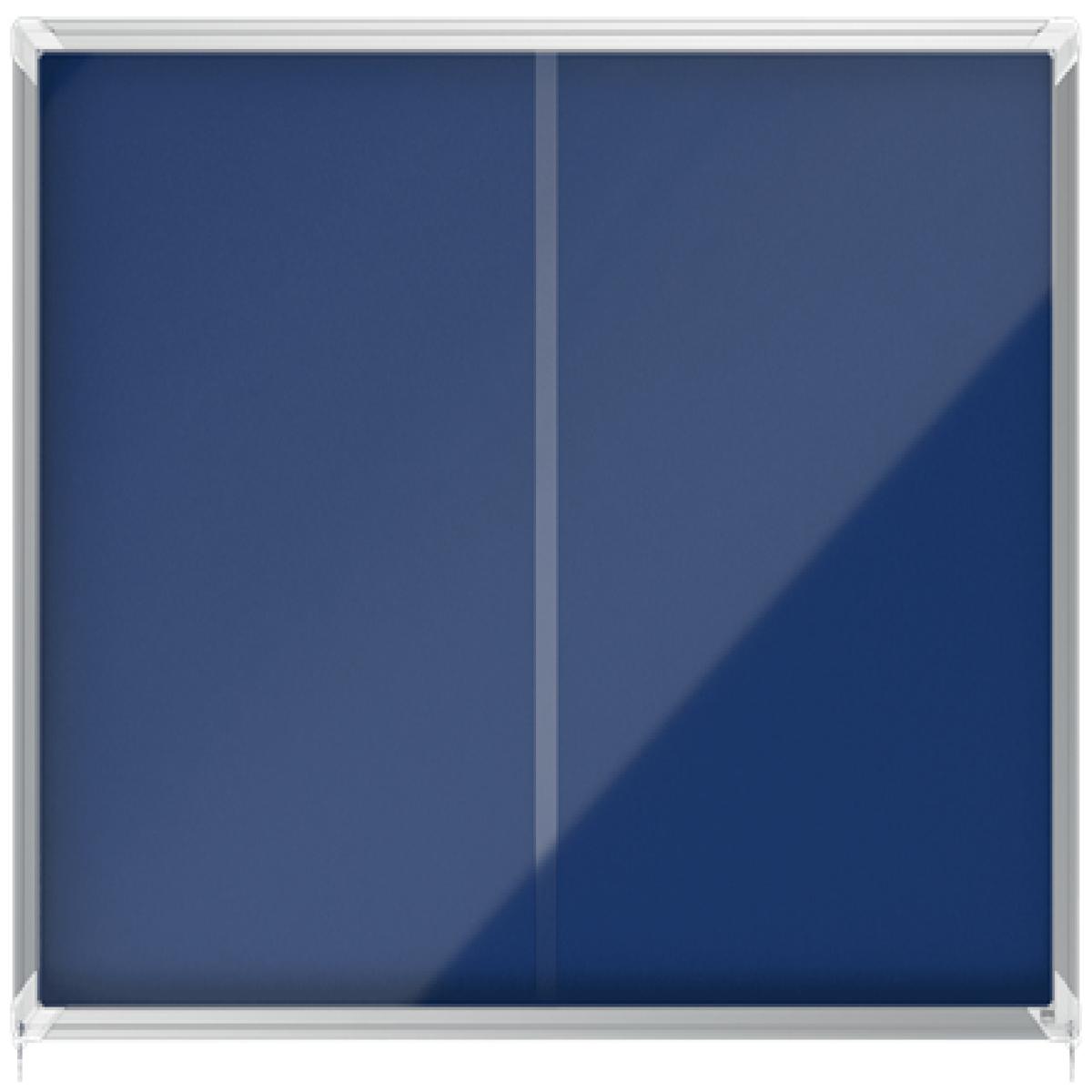 Nobo 1915334 insert notice board Indoor Blue Aluminium