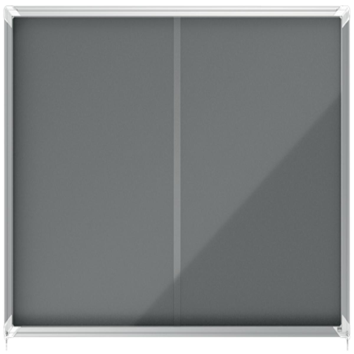 Nobo 1915338 insert notice board Indoor Grey Aluminium