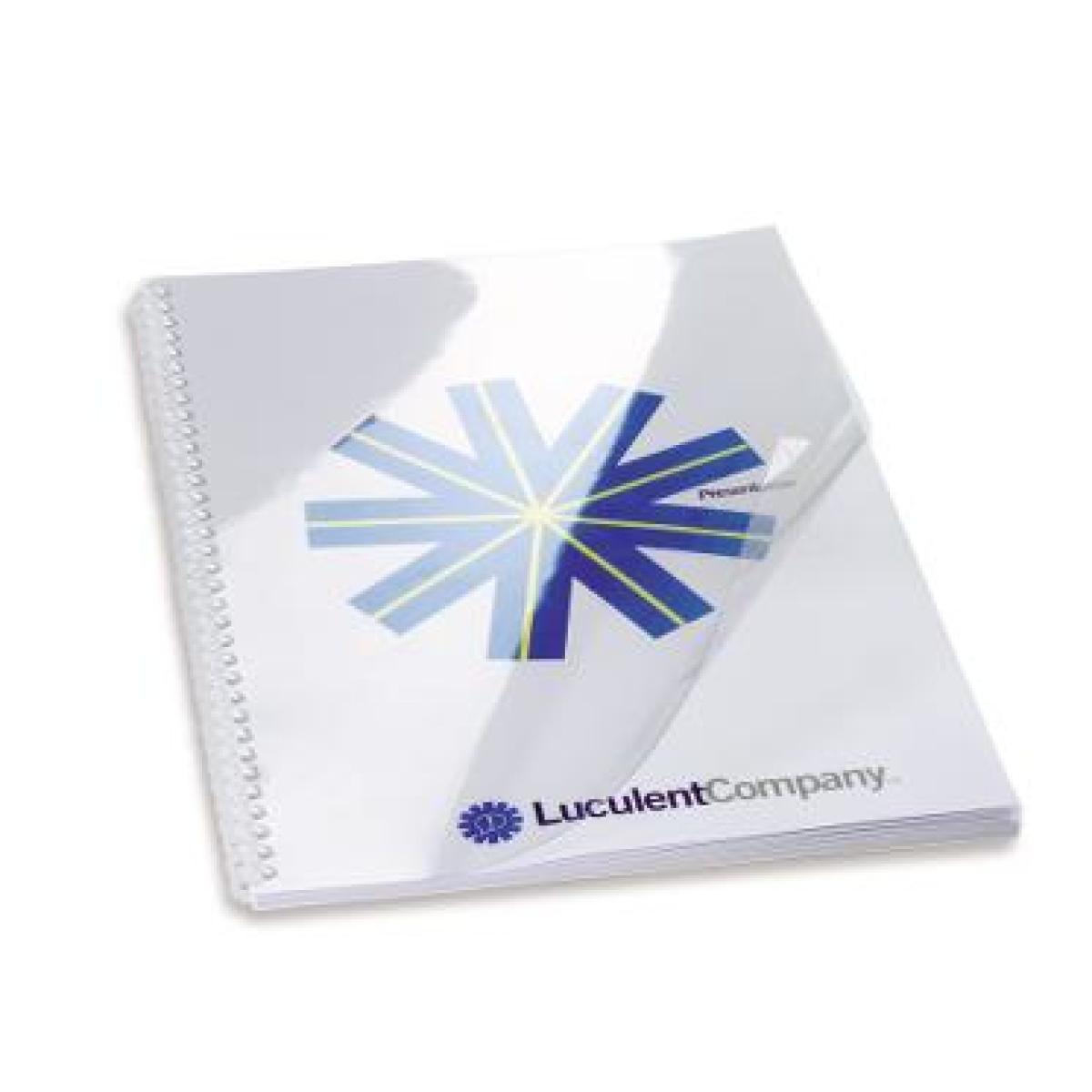 GBC Binding Cover HiClear PVC A3 240 Micron Super Clear