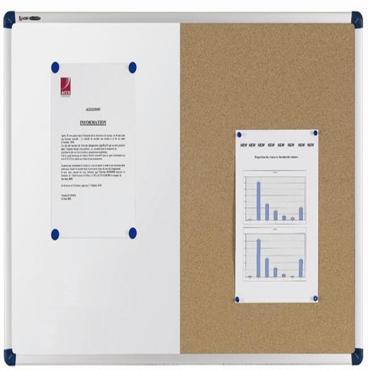 Nobo Classic Combi Felt/Steel Noticeboard 120x90cm