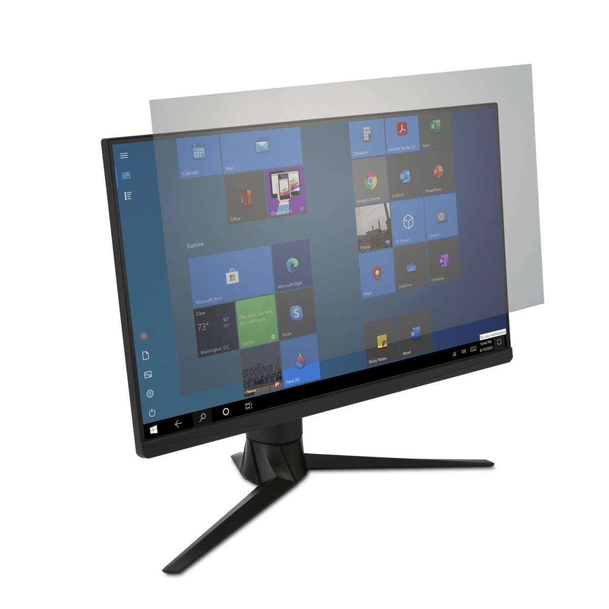 Kensington Anti-Glare and Blue Light Reduction Filter for 27" Monitors 27" Monitor Frameless display privacy filter
