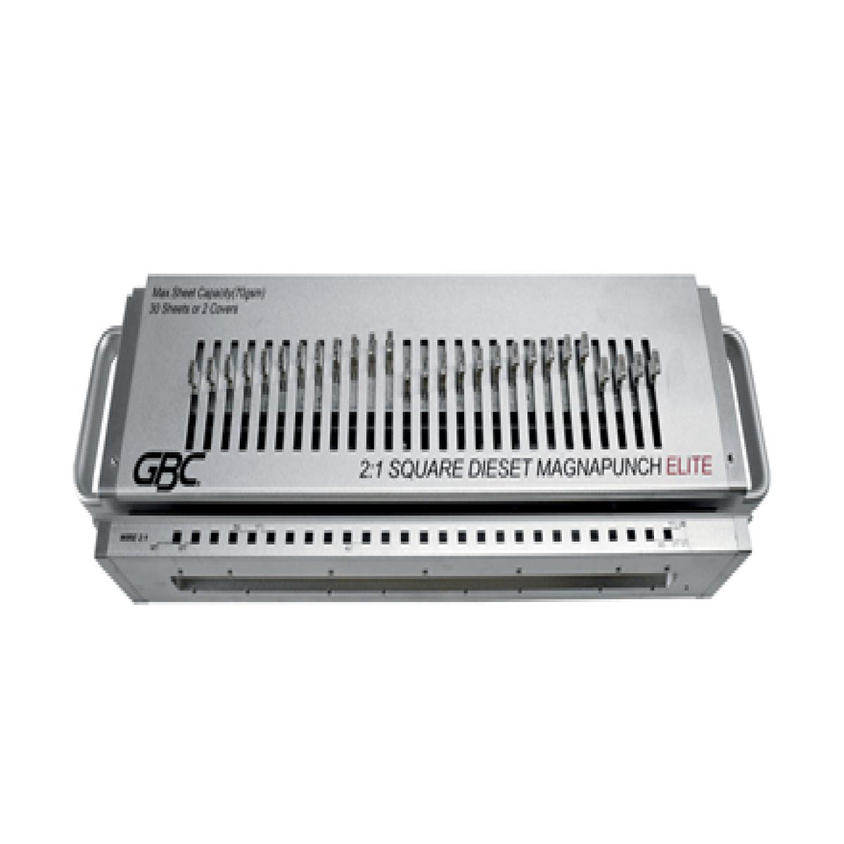 GBC Magnapunch Elite 2:1 Square Wire Die Set