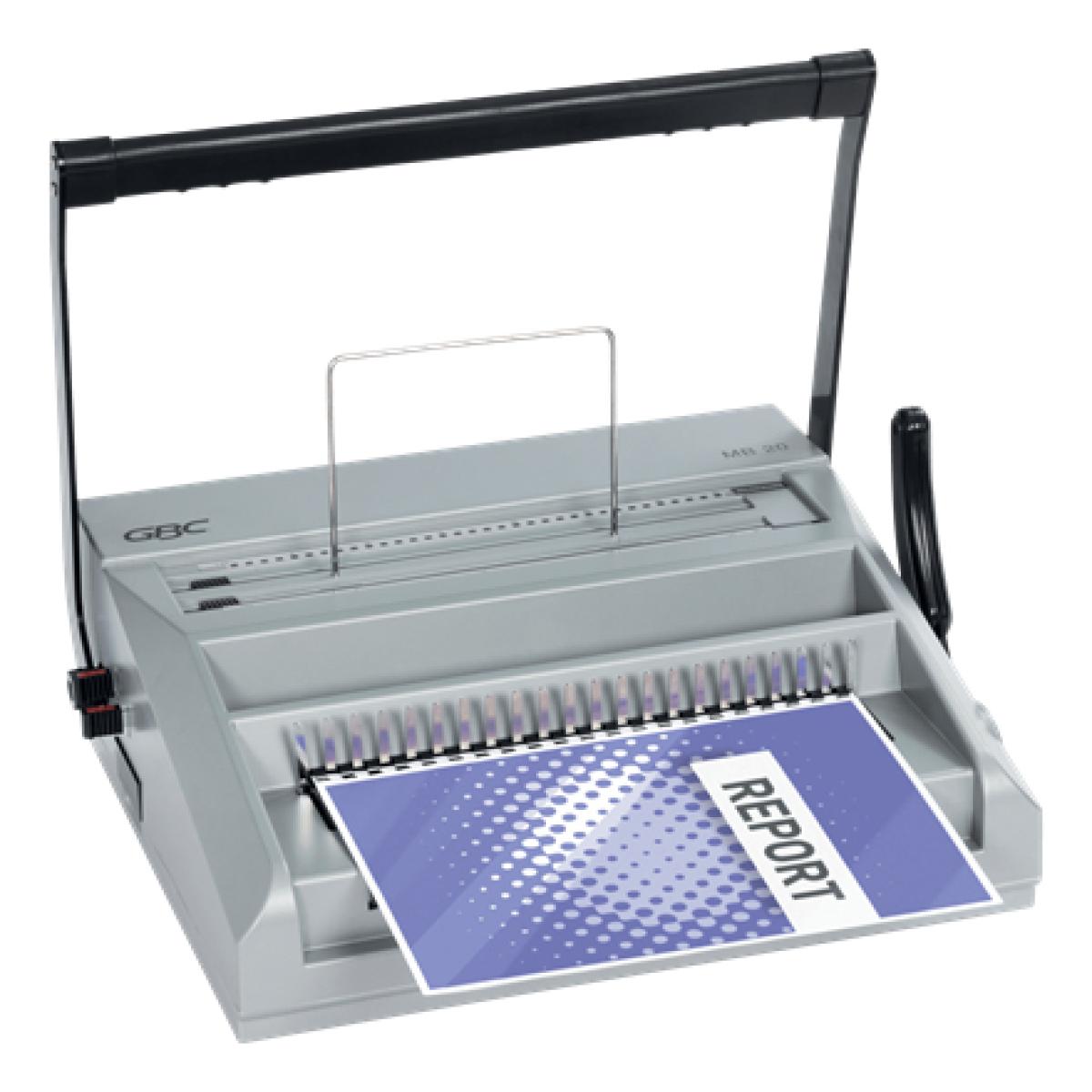 GBC MB20 MultiBind Heavy Duty Comb and Wire Binding Machine Capacity 270 A4 Sheets