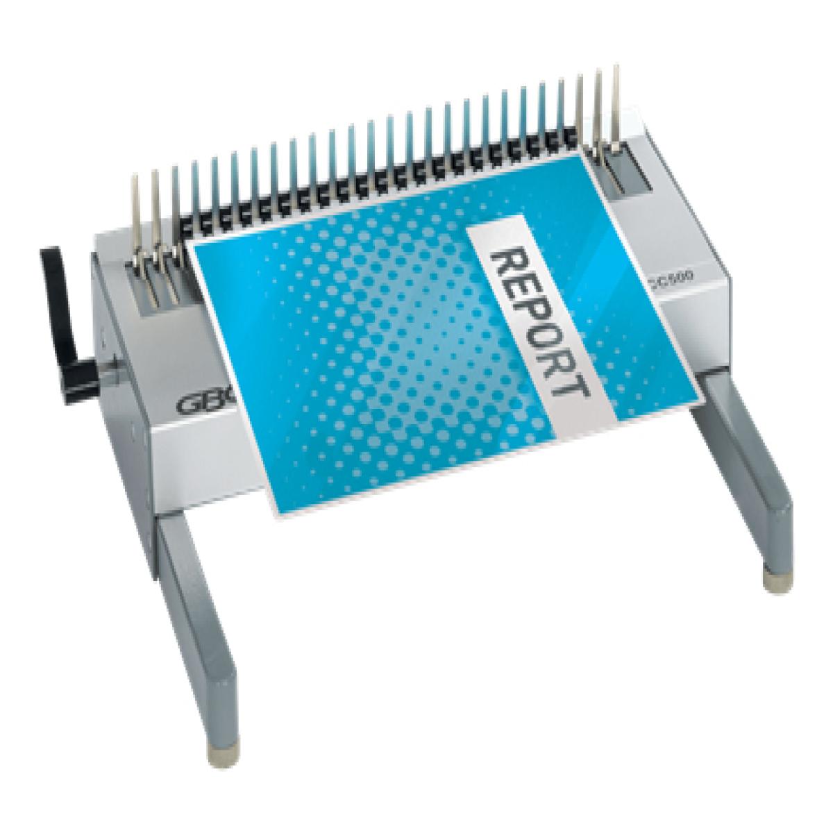 GBC CC500 Manual Comb Closer Machine Capacity 500 A4 Sheets