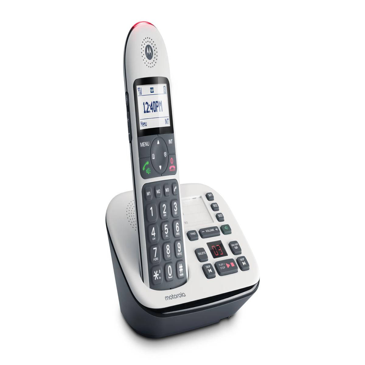 Motorola CD5011 Smart telephone Caller ID Grey, Silver
