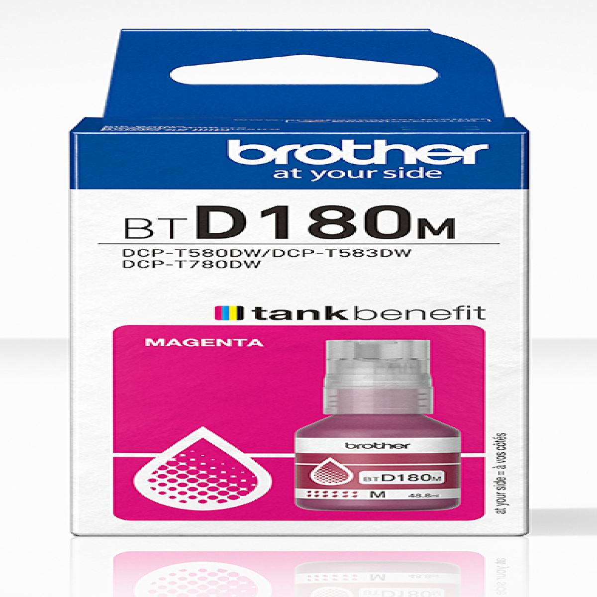 Brother BTD180M Magenta Genuine Ink Bottle
