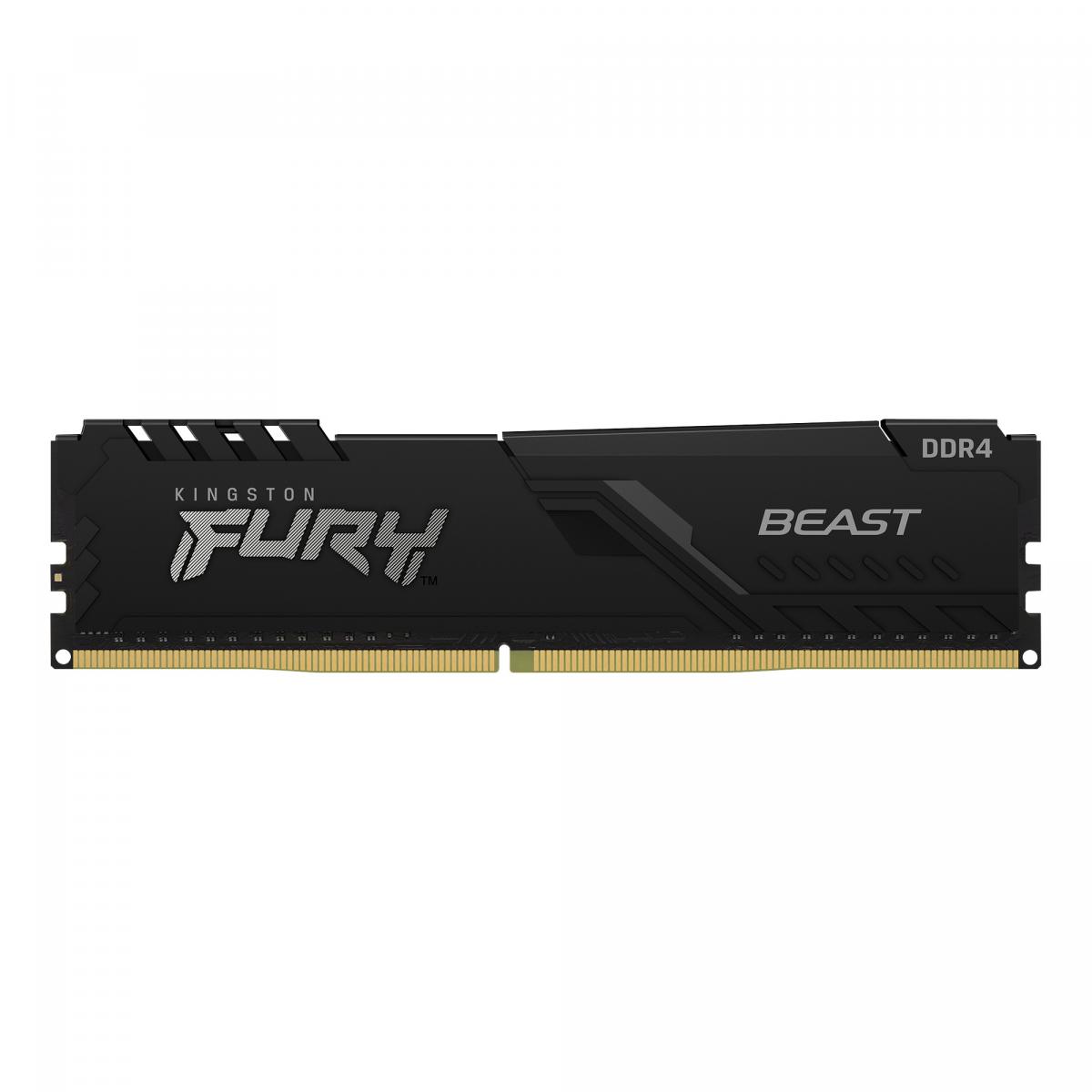 Kingston Technology FURY Beast 8GB 2666MT/s DDR4 CL16 DIMM Black