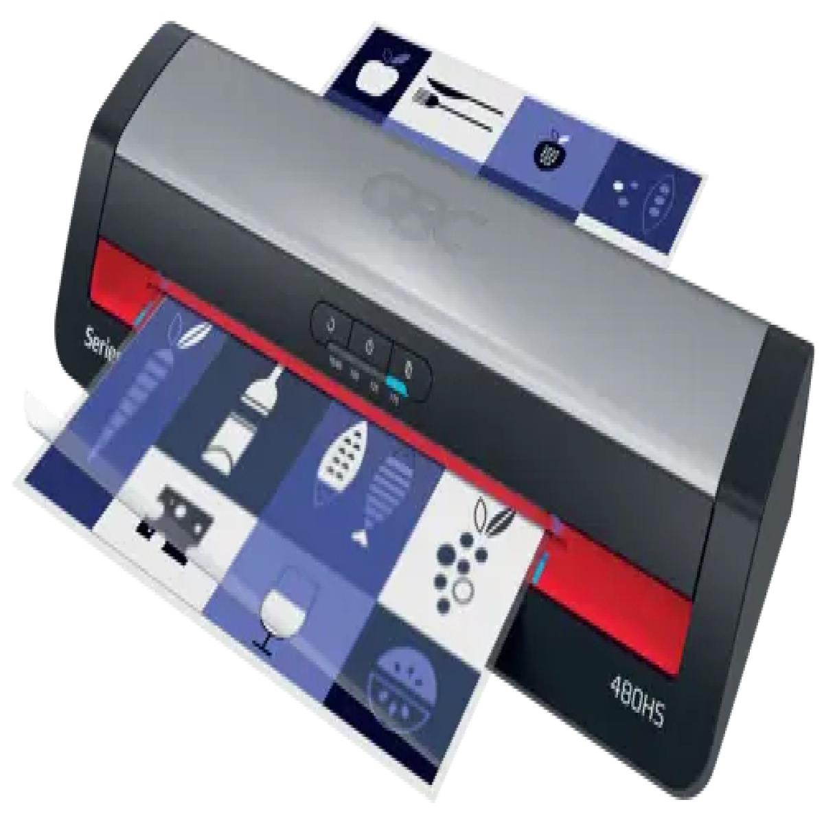 GBC 4410072UK laminator Hot laminator 800 mm/min Black, Grey