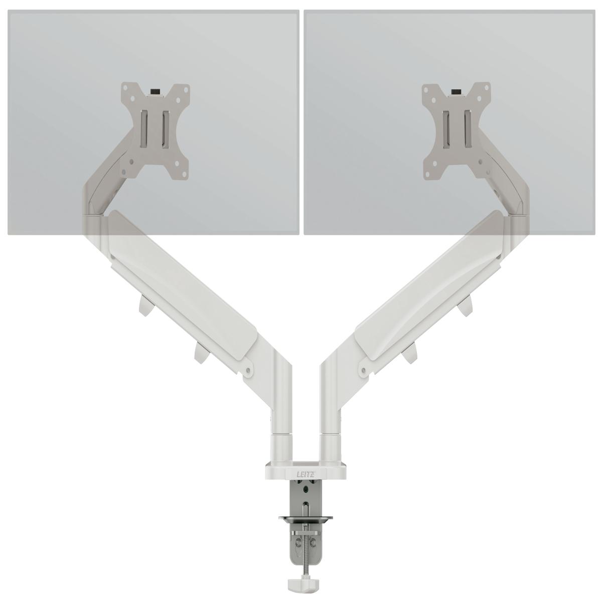 Leitz Ergo Space Saving Dual Monitor Arm