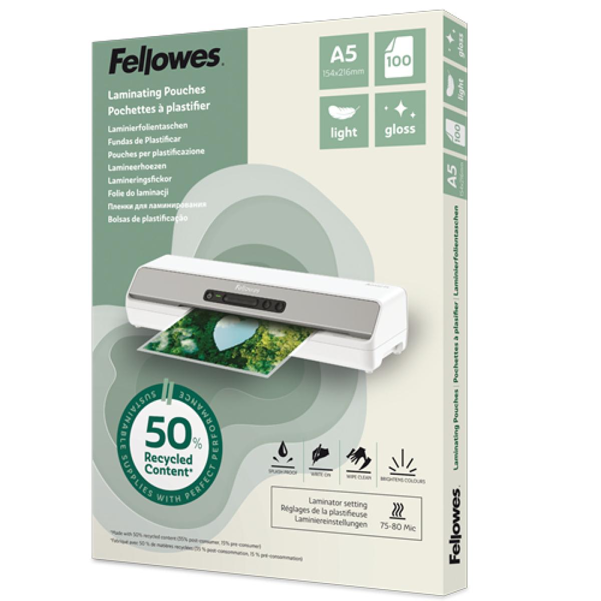 Fellowes 100143440 laminator pouch 100 pc(s)