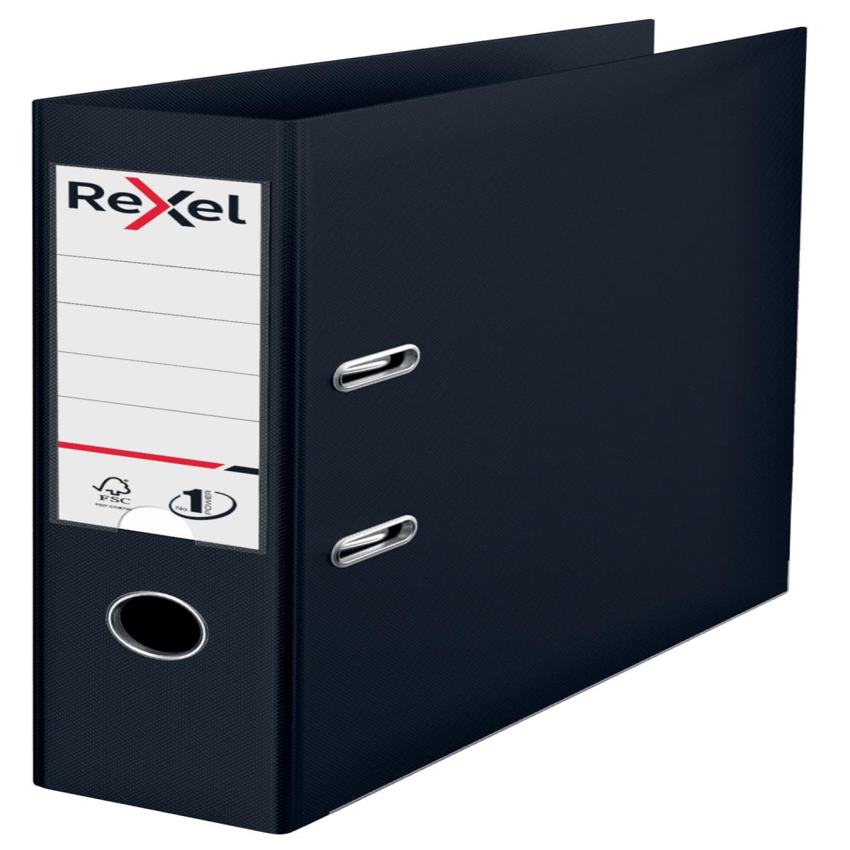 Rexel Pack of 10 Choices A4 PP Lever Arch File 75mm black