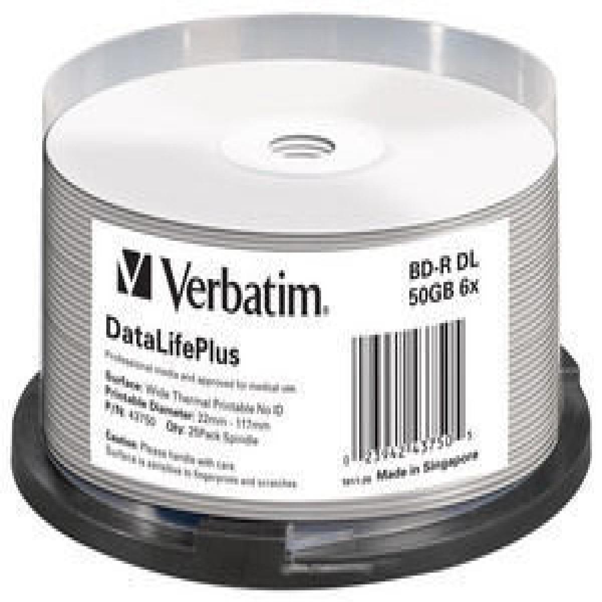 Verbatim DataLifePlus BD-R 50 GB 25 pc(s)