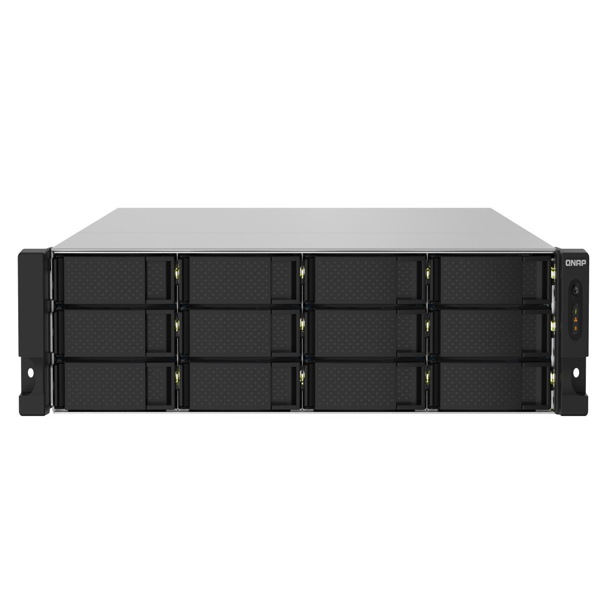 QNAP TS-1232PXU-RP-4G NAS Rack (2U) Annapurna Labs AL324 4 GB DDR4 96 TB HDD QNAP Turbo System Black