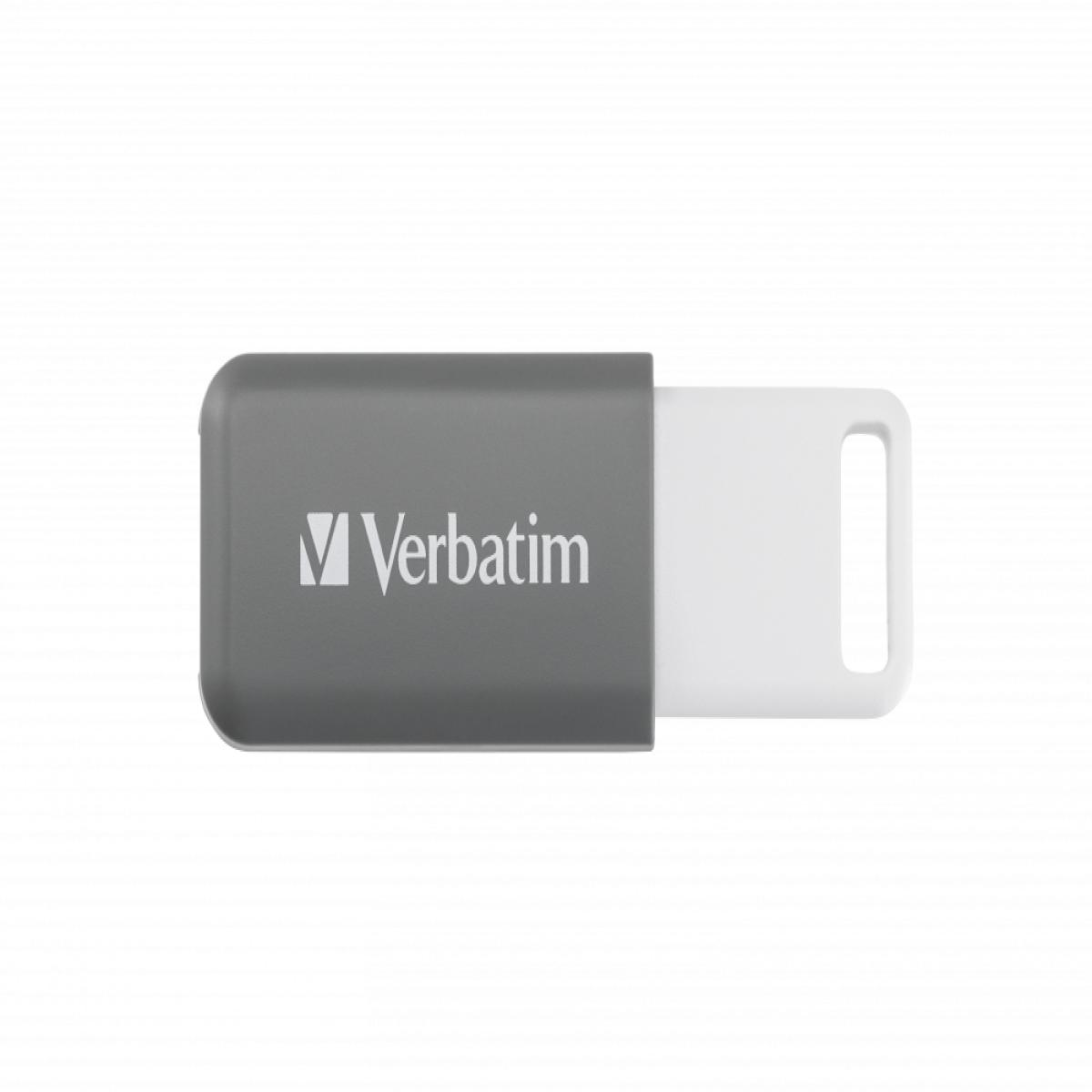 Verbatim V DataBar USB flash drive 128 GB USB Type-A 2.0 Grey