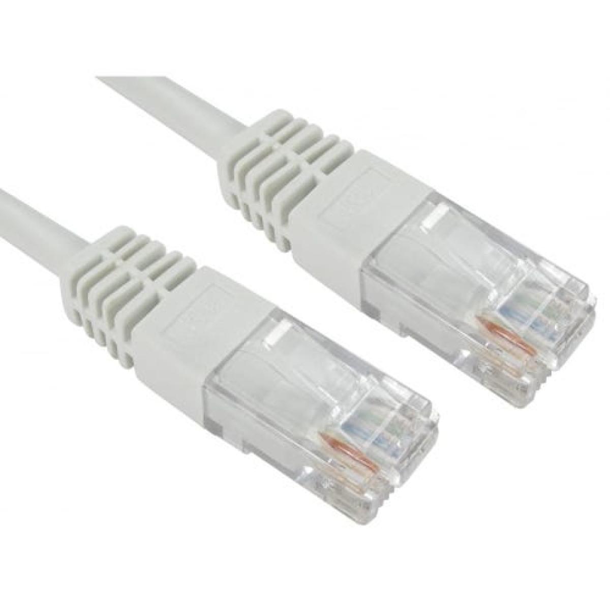 CDL 1m Cat5e Cbl - White 26AWG