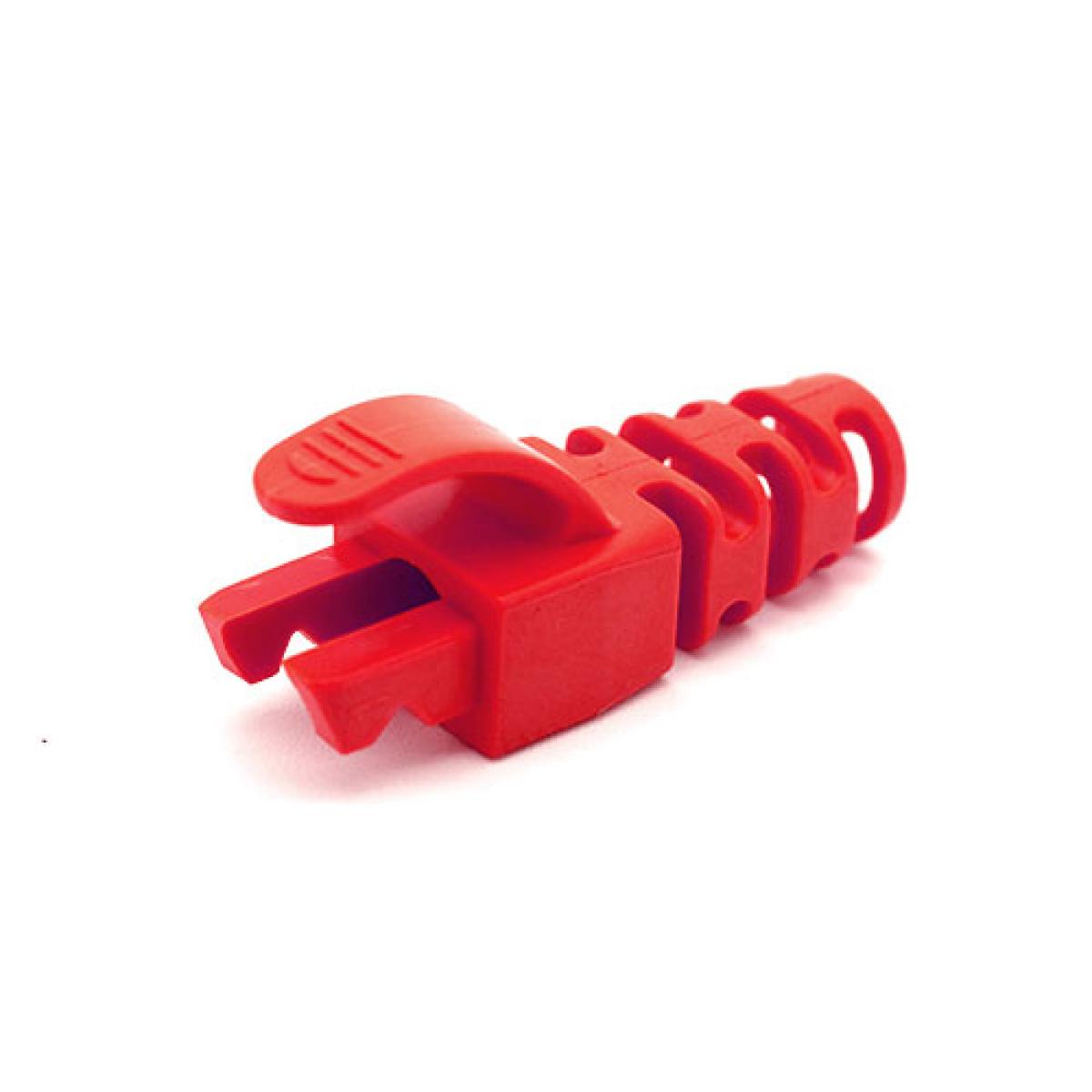 50PK RJ45 C6 Snag SR Blade Boot Rd 6.5MM