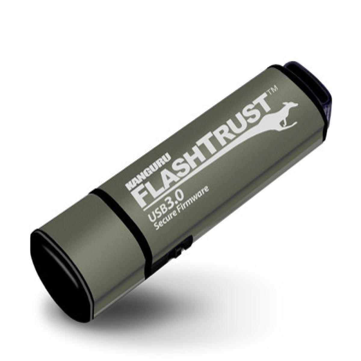 iStorage Kanguru FlashTrust™ USB 3.0 64 GB |Secure Flash Drive| Secure Firmware | Physical Write Protect Switch |Protects Against BadUSB | Compliance with NIST requirements for implementation