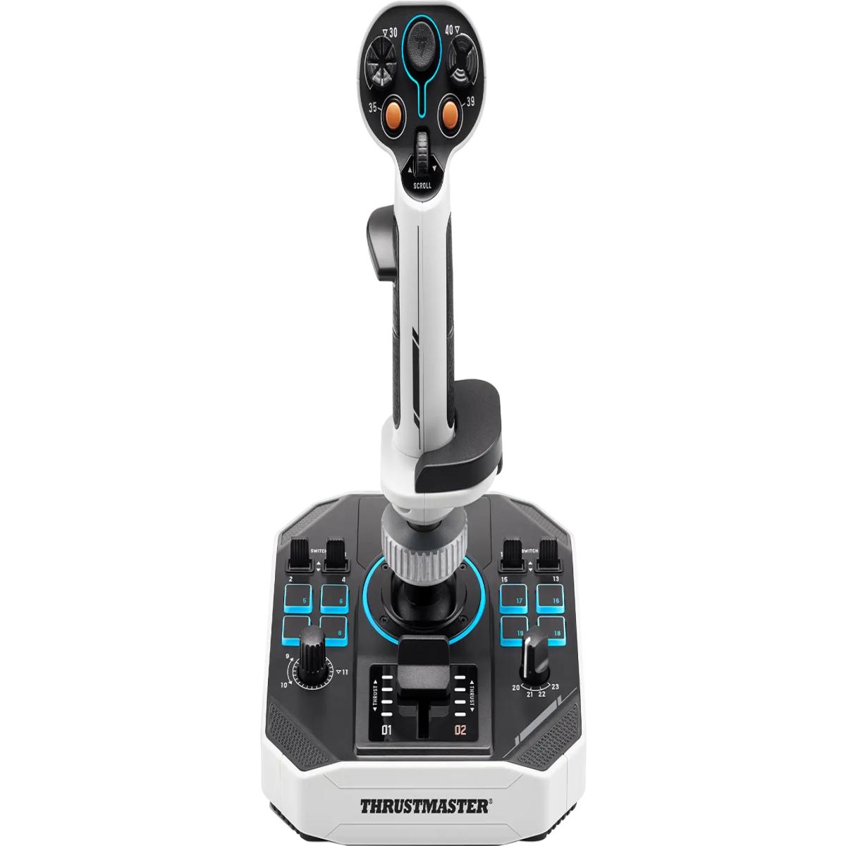 Thrustmaster Sol-R 1 Black, White USB Flightstick Analogue / Digital PC
