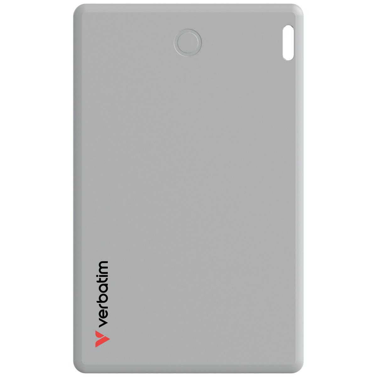 Verbatim My Finder Card Bluetooth Item Finder 1 pack Silver