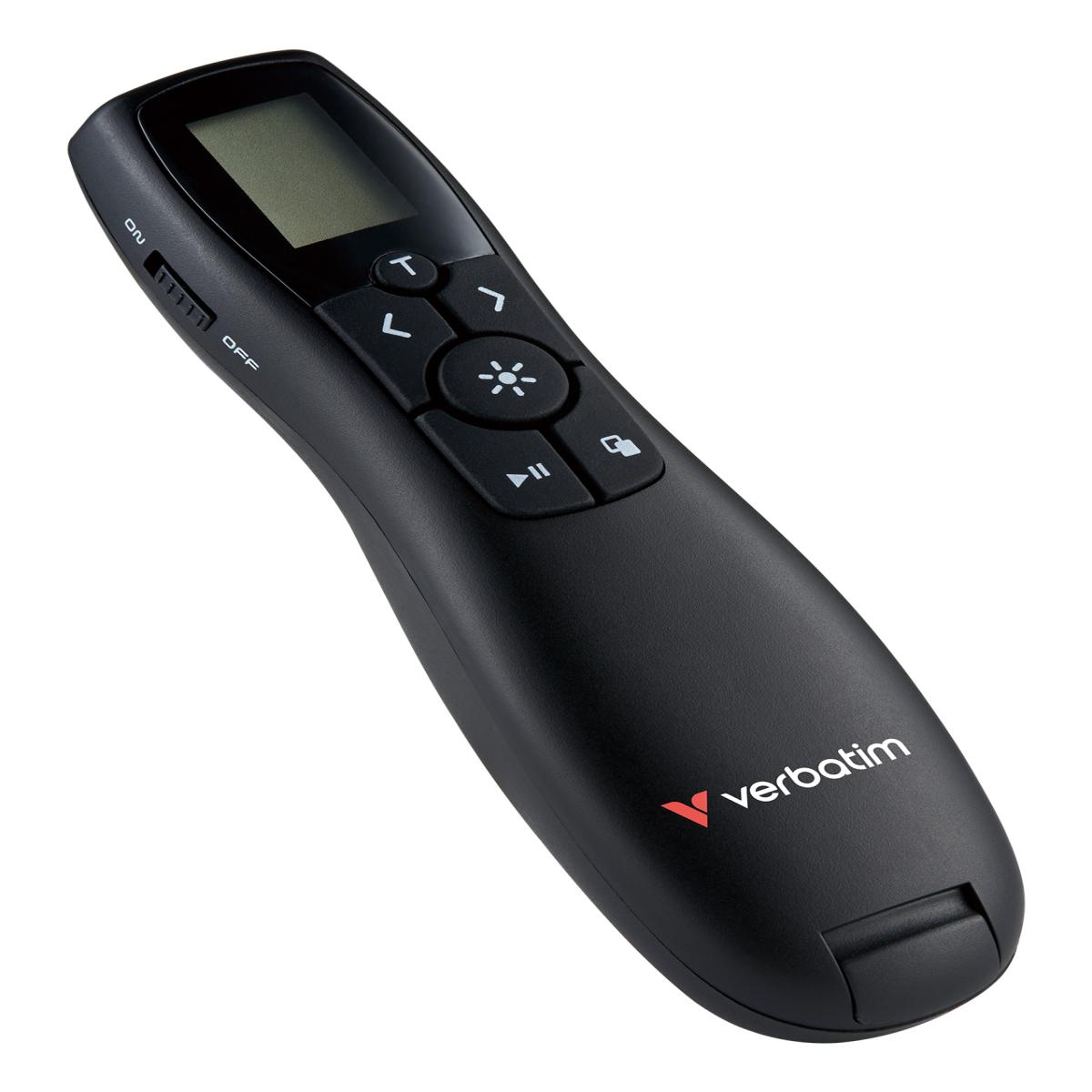 Verbatim Keynote Wireless Presenter with LCD Display