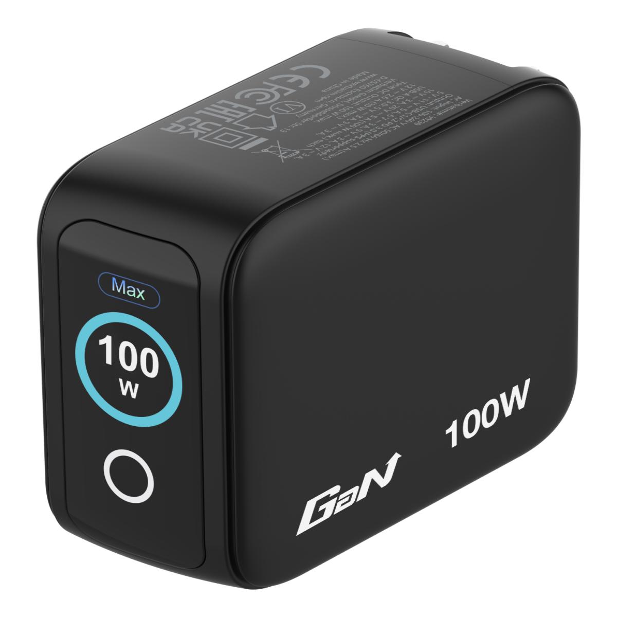 Verbatim Mini GaN Charger 100W with Display