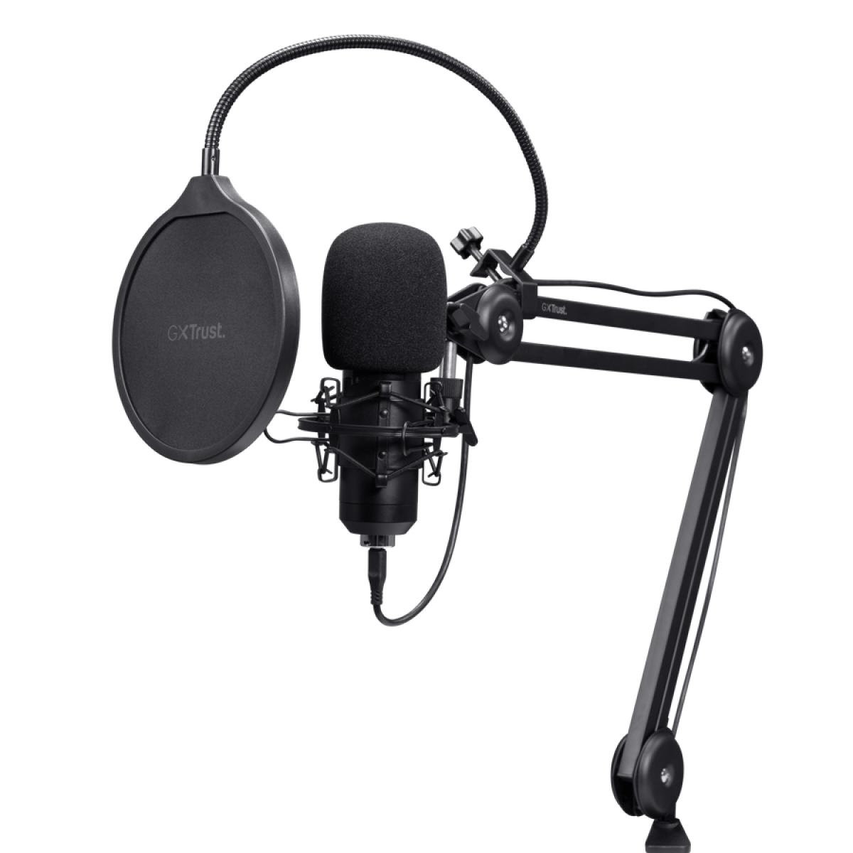 Trust GXT 270 Emita II+ Black Podcast microphone