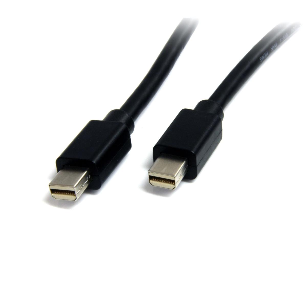 StarTech.com 6ft (2m) Mini DisplayPort Cable, 8K 60Hz HDR10, Ultra HD 4K 120Hz Video, mDP 1.4 Cable for Monitors Displays, Mini DisplayPort Cord - M/M