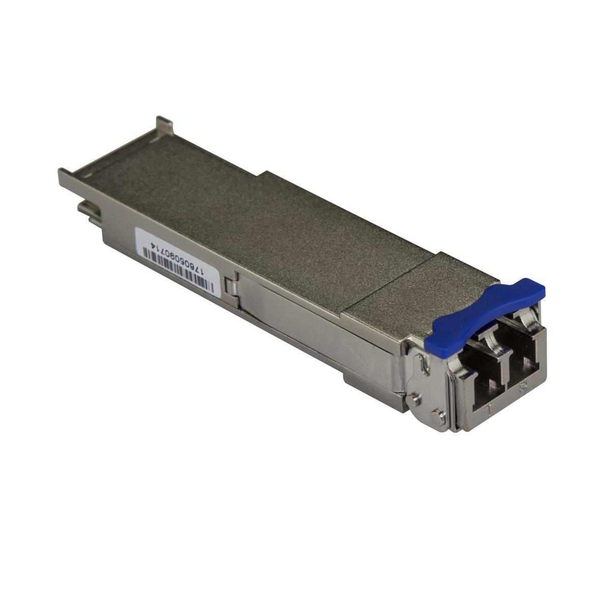StarTech.com MSA Compliant QSFP+ Transceiver Module - 40GBASE-LR4~MSA Uncoded QSFP+ Module - 40GBASE-LR4 - 40GbE Single Mode Fiber (SMF) Optic Transceiver - 40GE Gigabit Ethernet QSFP+ - LC 10km - 1270nm to 1330nm - DDM
