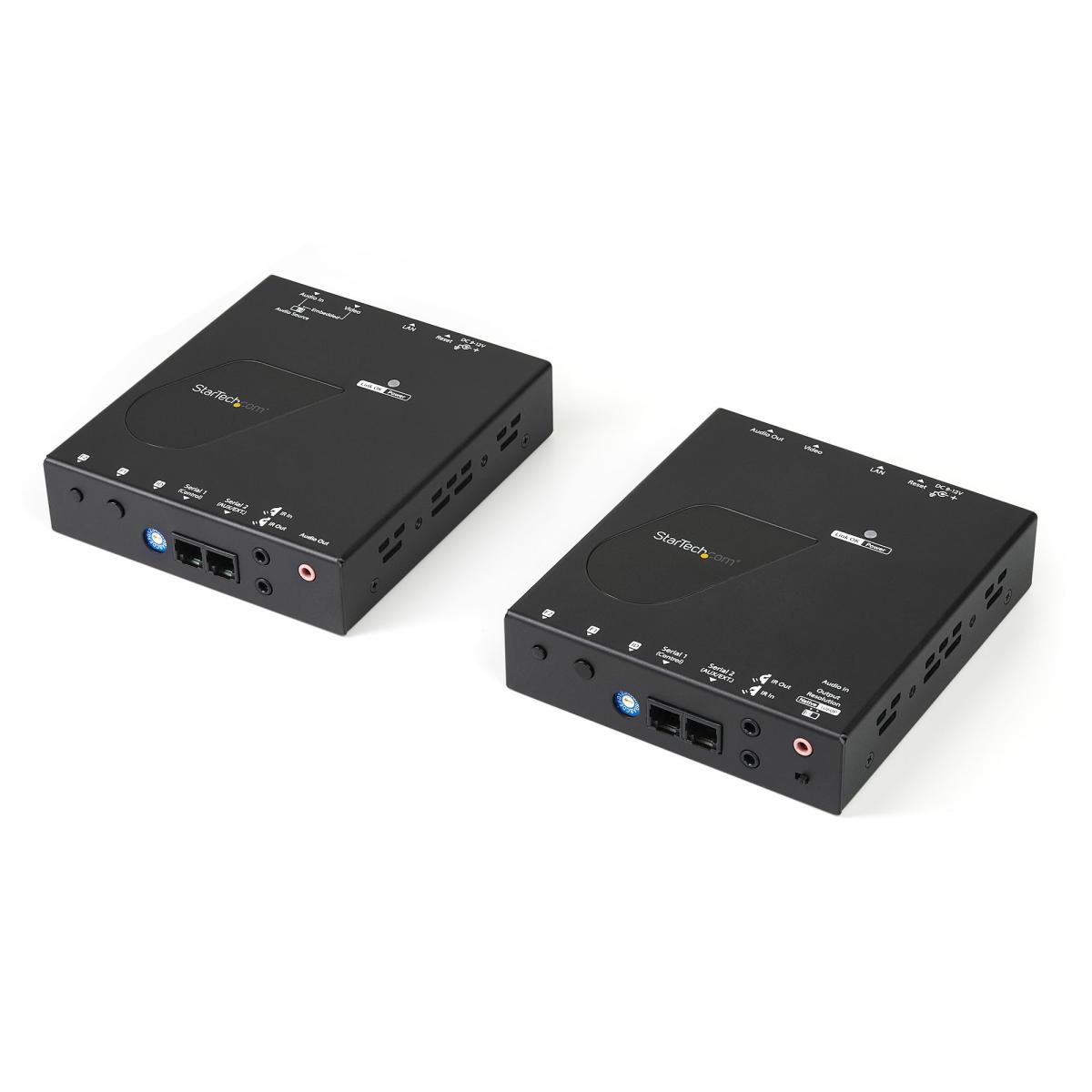 StarTech.com 4K HDMI over IP Extender Kit with Video Control App, Scalable AV over IP with support for AVoIP Video Wall
