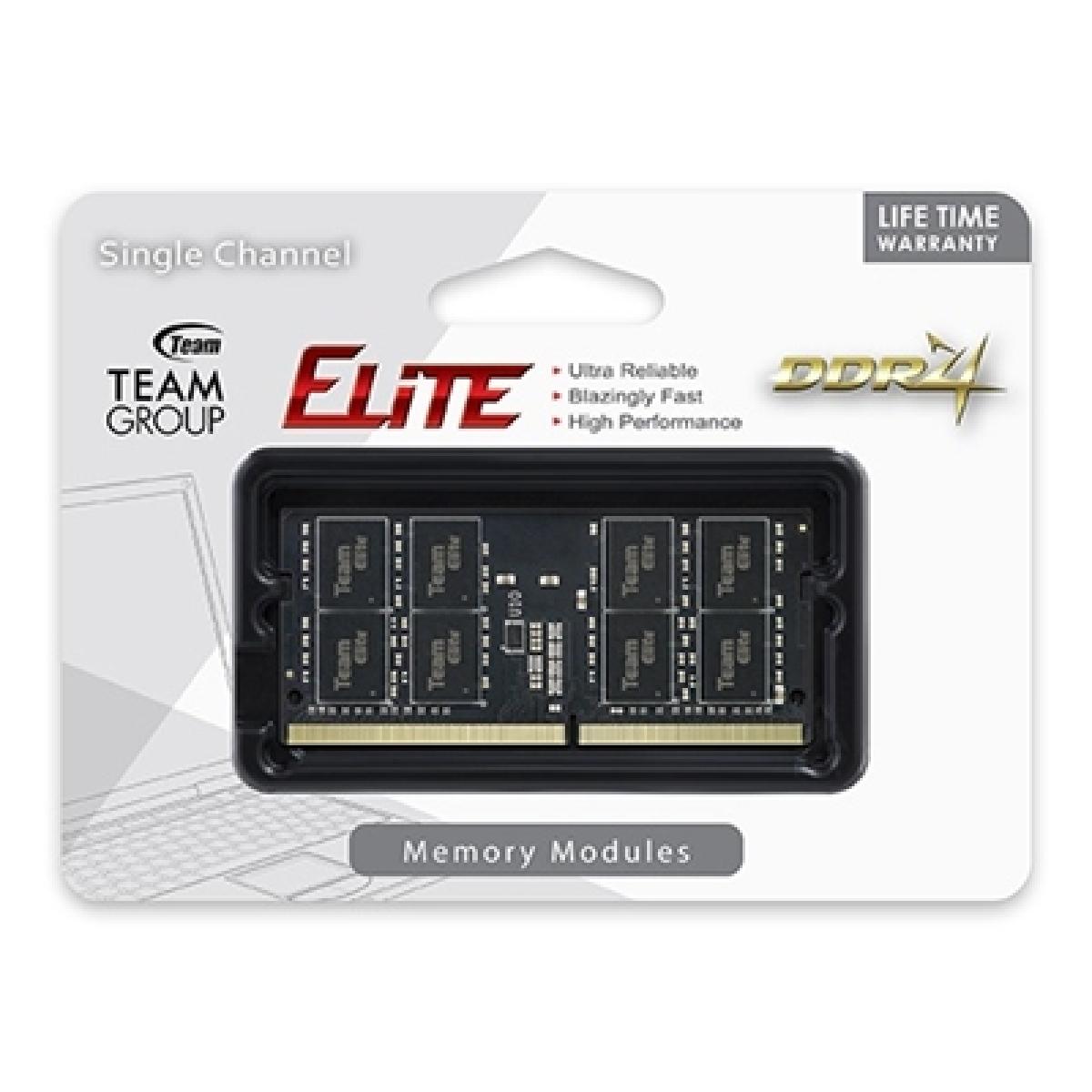 Team Elite TED416G3200C22-S01 16GB (1x 16GB) SODIMM System Memory, 3200MHz, DDR4, CL22